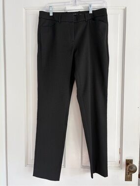 Lafayette 148 New York Downtown Black Tailored Pull-On Trousers